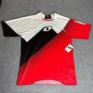 NWT One Industries Vapor SS Mens Large Motocross Jersey Red White Black